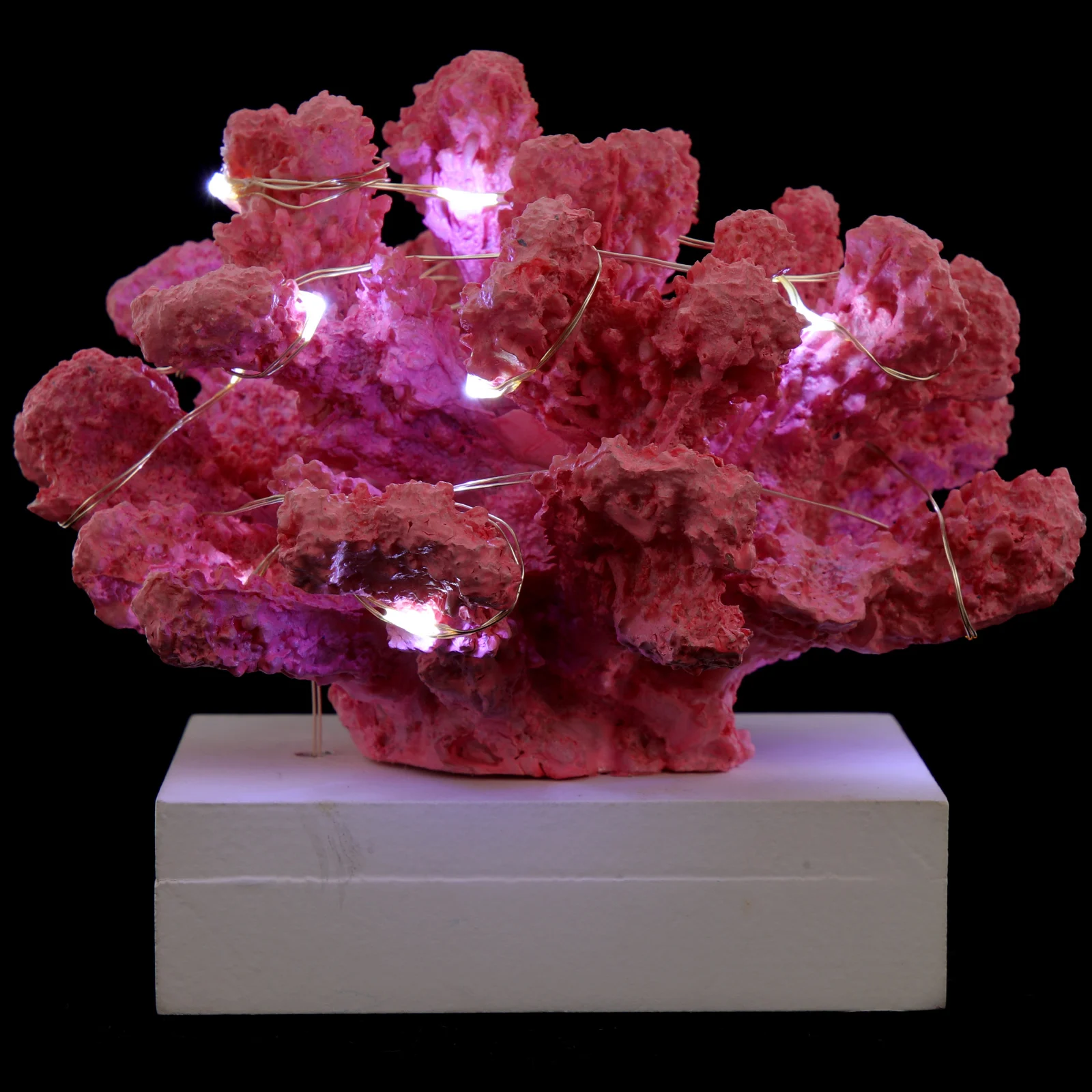 Pink Lighted Coral Decorations Volcanic Shape Resin 3D Artificial Glow Desk Office Supplies Home Garden CafeDecor
Pink Lighted Coral Decorations Volcanic Shape Resin 3D Artificial Glow Desk Office Supplies Home Garden CafeDecor