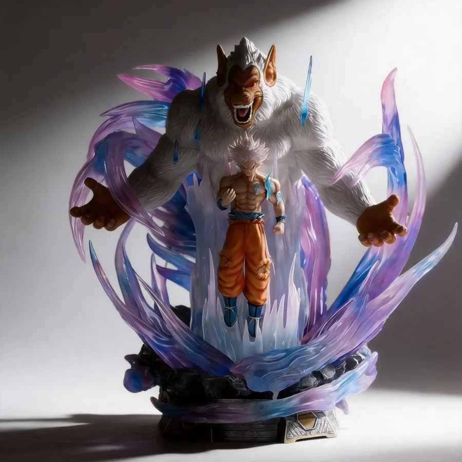 Фигурка Dragon Ball GK: Гоку в форме Великого Обезьяны (Ультра Инстинкт) с подсветкой, оптом, 27 см
Фигурка Dragon Ball GK: Гоку в форме Великого Обезьяны (Ультра Инстинкт) с подсветкой, оптом, 27 см