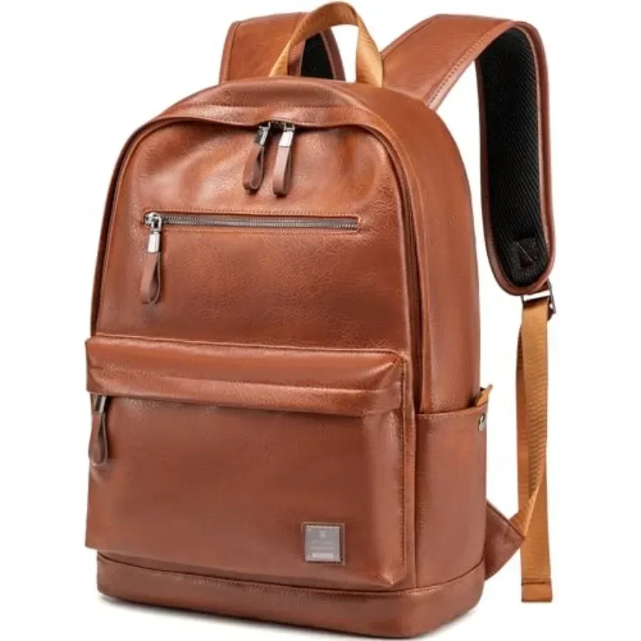 Leather Laptop Backpack for Men Women Work, Lightweight School Backpack Bookbag for College Students, Waterproof Casual Daypack
Leather Laptop Backpack for Men Women Work, Lightweight School Backpack Bookbag for College Students, Waterproof Casual Daypack