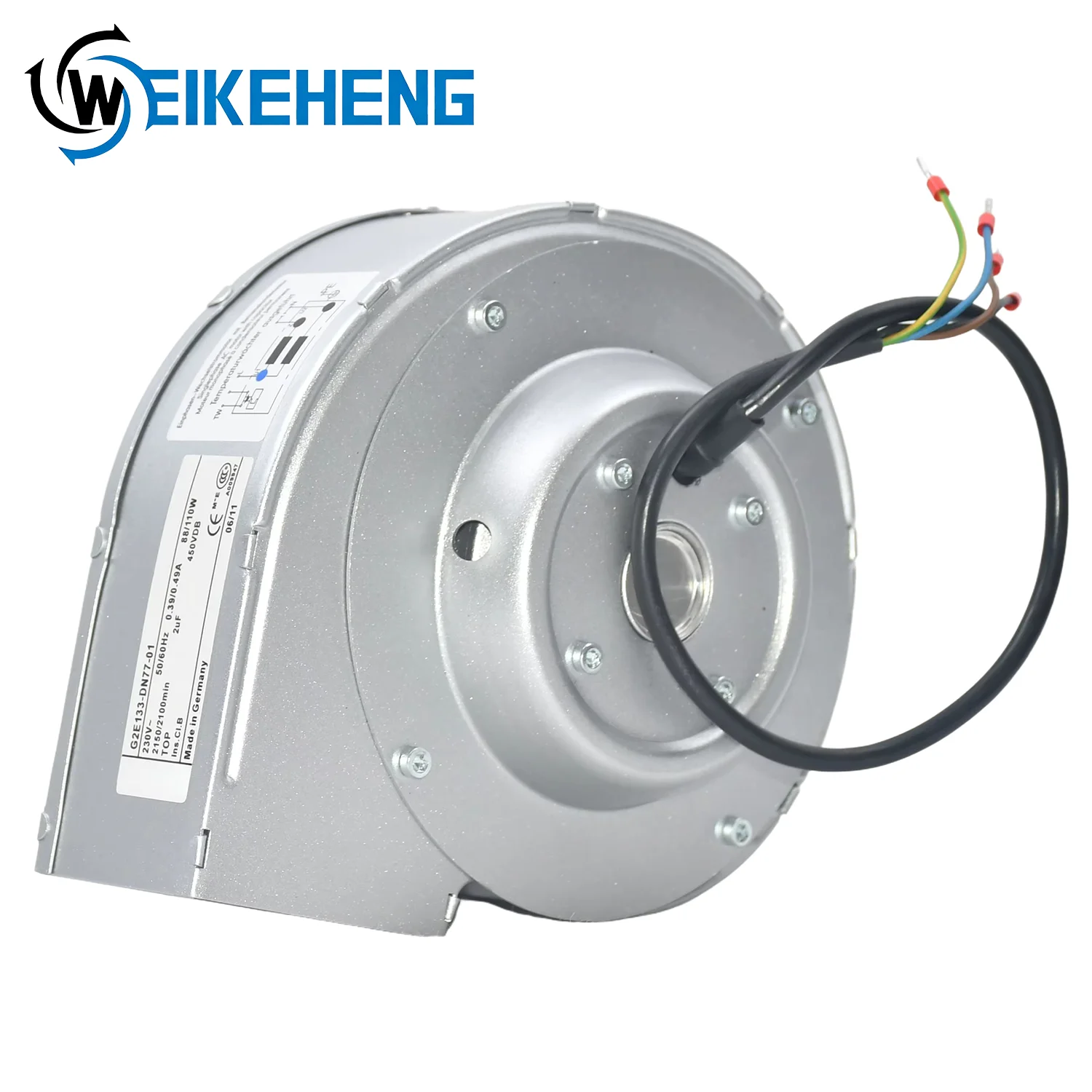Aluminum Turbine Fan G2E133-DN77-01 230V AC Fan Industrial Blower 88/110W Semiconductor Wafer Etching Machine Centrifugal Blower
Aluminum Turbine Fan G2E133-DN77-01 230V AC Fan Industrial Blower 88/110W Semiconductor Wafer Etching Machine Centrifugal Blower