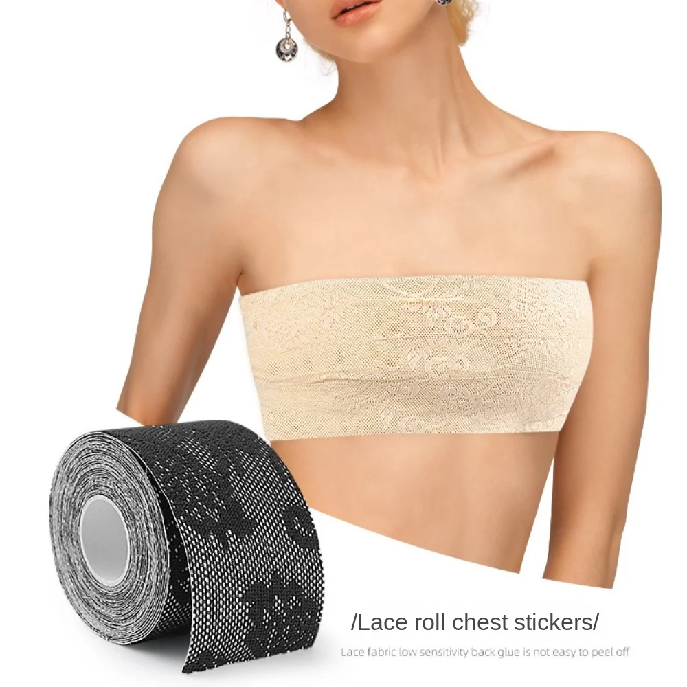 5cm*5m Lace Tape Chest Patch Invisible Women Breast Nipple Covers Push Up Bra intimates Accessories Sexy Bralette Adhesive
5cm*5m Lace Tape Chest Patch Invisible Women Breast Nipple Covers Push Up Bra intimates Accessories Sexy Bralette Adhesive