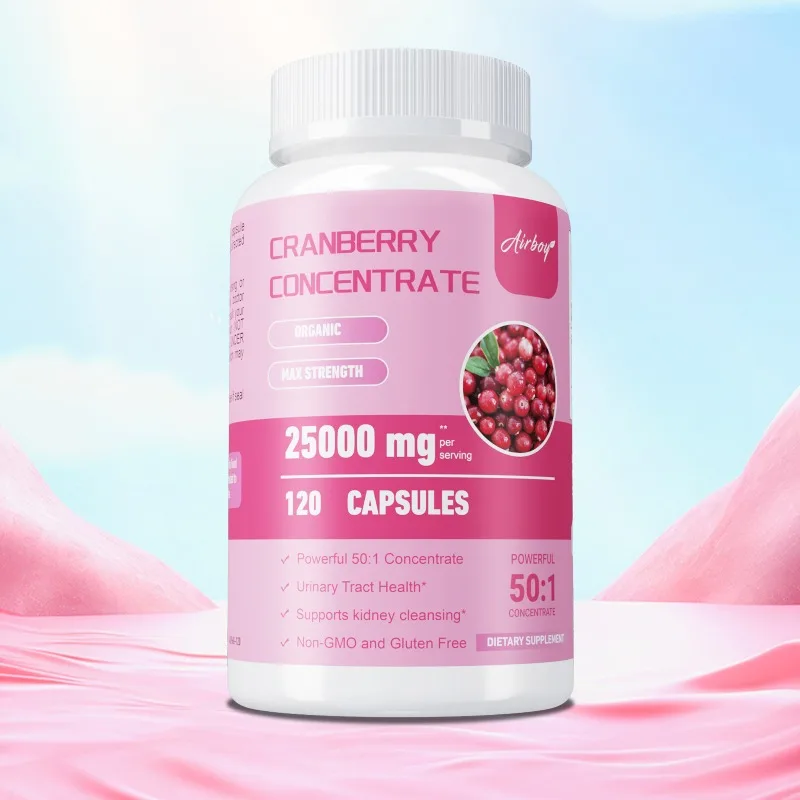 Cranberry Extracts Capsules - Regulates Intestinal Flora, Improves Gastrointestinal Function, Protects Cardiovascular Health
Cranberry Extracts Capsules - Regulates Intestinal Flora, Improves Gastrointestinal Function, Protects Cardiovascular Health