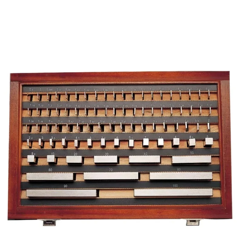 Metric Gauge Block, Calibration Block, Validation Standard Gauge Block 91 Block Set Level 1
Metric Gauge Block, Calibration Block, Validation Standard Gauge Block 91 Block Set Level 1
