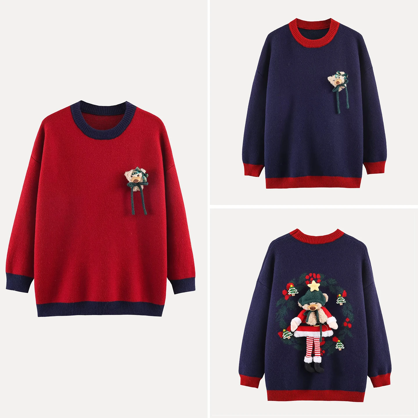 2025 Winter New Faionable Knitted Sweater Simple Cisas round Ne Pullover Women's Clothing Z Regular Fit Long Sve
2025 Winter New Faionable Knitted Sweater Simple Cisas round Ne Pullover Women's Clothing Z Regular Fit Long Sve