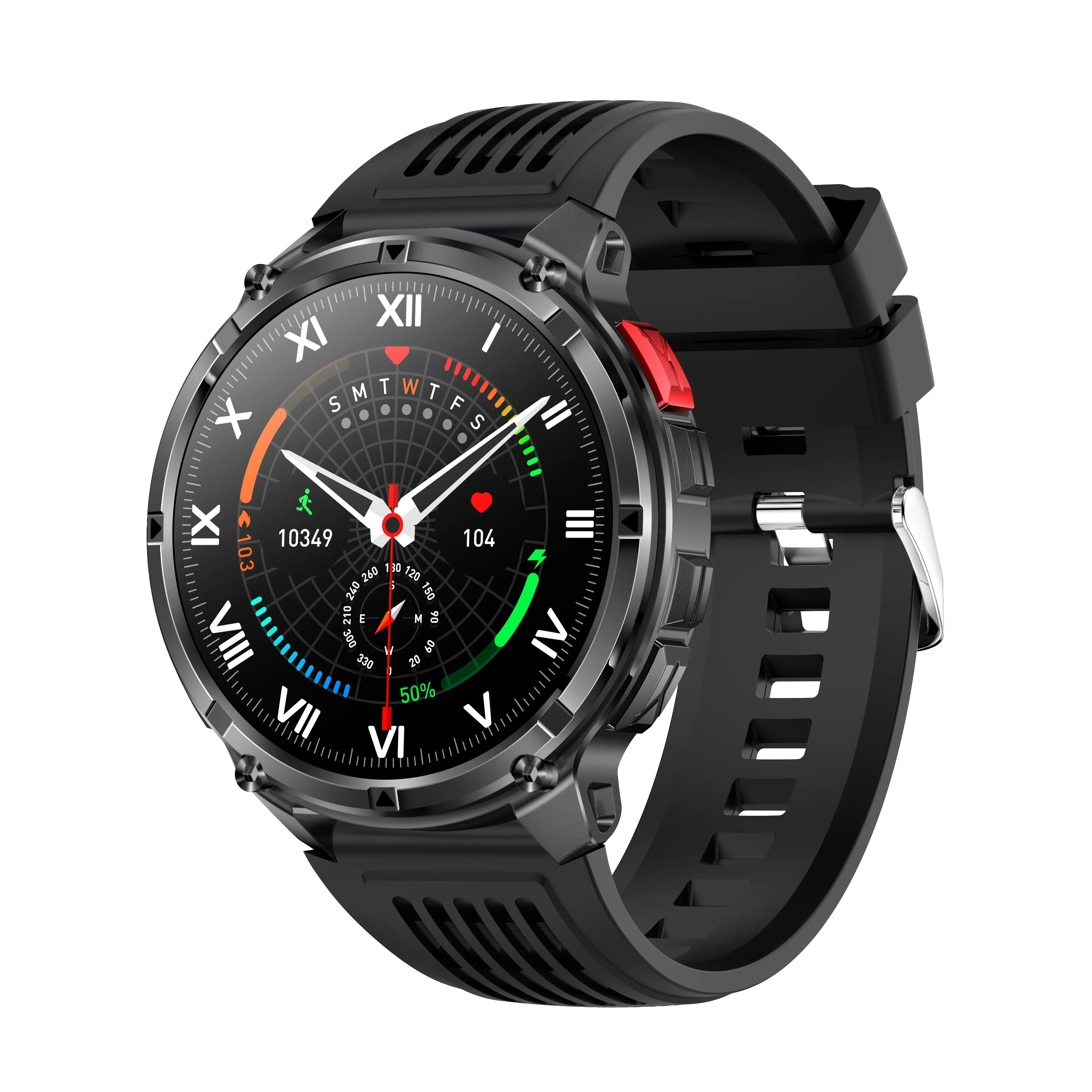 2026 New T-Rex3 Pro 1100mAh Battery Smart Watch GPS path 5ATM Waterproof Sports Run tracker Outdoors Compass Military Smartwatch
2026 New T-Rex3 Pro 1100mAh Battery Smart Watch GPS path 5ATM Waterproof Sports Run tracker Outdoors Compass Military Smartwatch