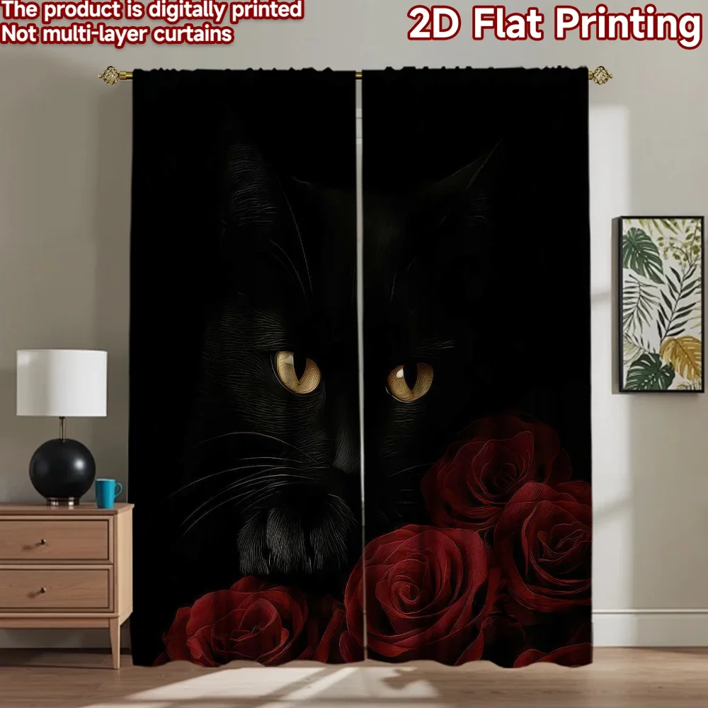 1pc 2D flat Photography Backdrop Popular Photography Backdrop Black Cat with Roses 100% Polyester Birthday Party Use for
1pc 2D flat Photography Backdrop Popular Photography Backdrop Black Cat with Roses 100% Polyester Birthday Party Use for