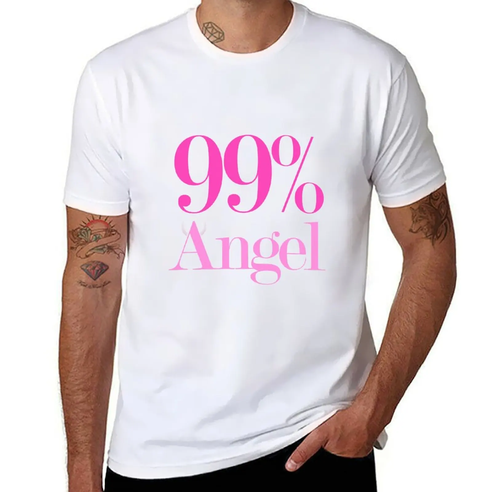 99% ANGEL 1% ... T-Shirt t shirt personalised man t shirts high quality luxury brand T-Shirt
99% ANGEL 1% ... T-Shirt t shirt personalised man t shirts high quality luxury brand T-Shirt