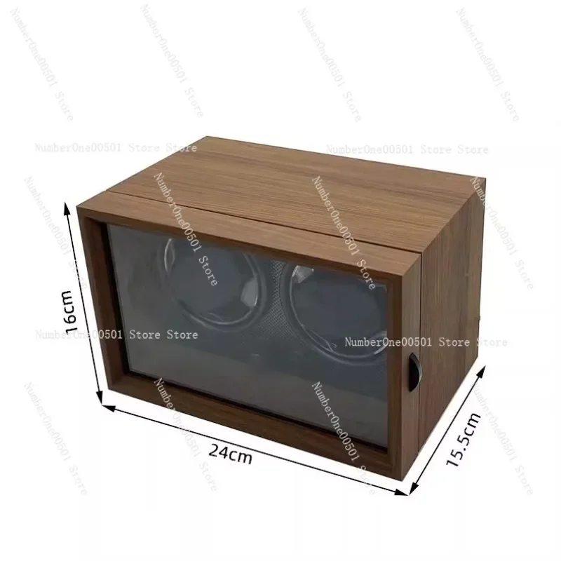 Walnut Wood Watch Winder Dual Display Mechanical Automatic Winding Box with Power Supply Standard Set
Walnut Wood Watch Winder Dual Display Mechanical Automatic Winding Box with Power Supply Standard Set