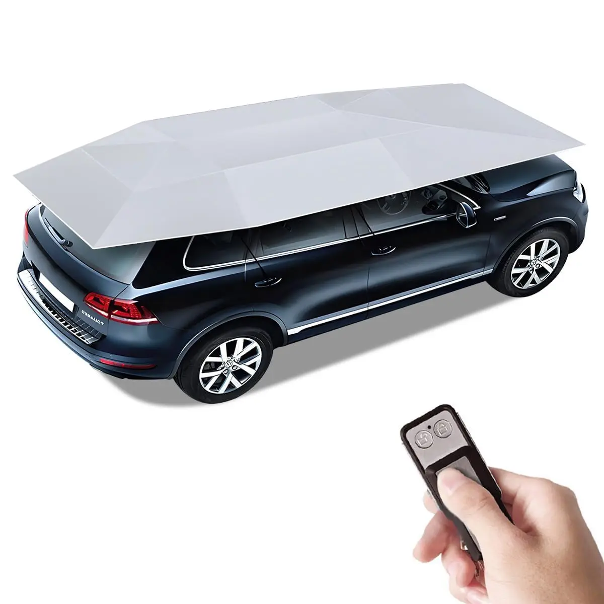 Fully Automatic Car Umbrella for Roof with Remote, Universal Car Tent, Universal Portable Protection Carport, Folded, Custom
Fully Automatic Car Umbrella for Roof with Remote, Universal Car Tent, Universal Portable Protection Carport, Folded, Custom