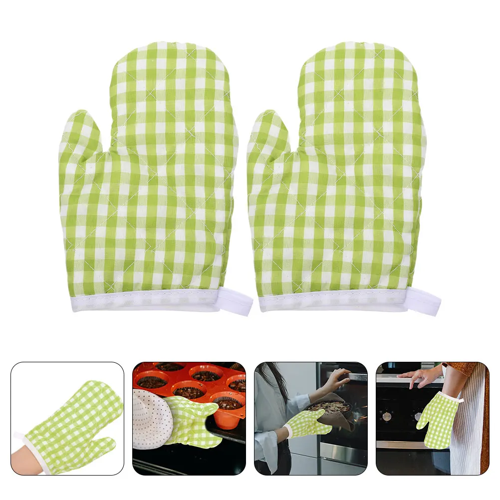 2 Pcs Insulation Gloves Heat Resistant Oven Mitts Kitchen Toddler Green Thickened Baking Gloves Hand Protection Cooking Supplies
2 Pcs Insulation Gloves Heat Resistant Oven Mitts Kitchen Toddler Green Thickened Baking Gloves Hand Protection Cooking Supplies