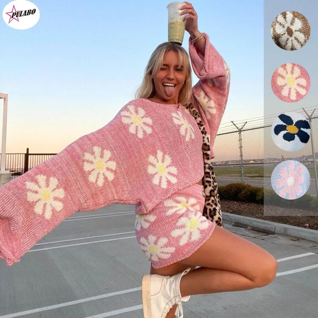 PULABO Autumn Spring Winter Casual Long Sleeve Women Sweater Top Knitted And Biker Shotrs Y2K Two Piece Sets Fashion
PULABO Autumn Spring Winter Casual Long Sleeve Women Sweater Top Knitted And Biker Shotrs Y2K Two Piece Sets Fashion