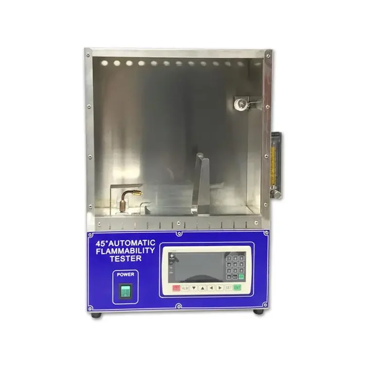 Fabric Textile Vertical Burning Testing Machine Vertical Flammability Tester
Fabric Textile Vertical Burning Testing Machine Vertical Flammability Tester