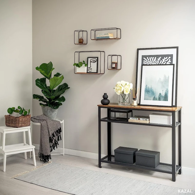 Wall Mounted Folding Metal Storage Rack, No Drill Wall Organizer for Living Room, Kitchen & Bathroom
Wall Mounted Folding Metal Storage Rack, No Drill Wall Organizer for Living Room, Kitchen & Bathroom