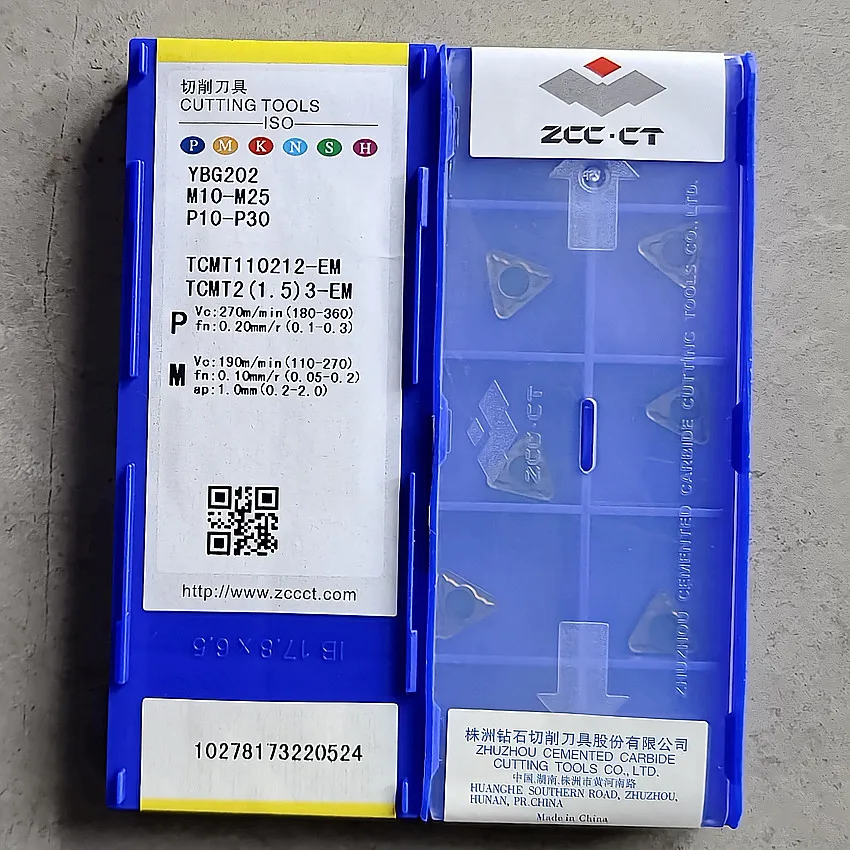 Твердосплавные токарные пластины ZCC.CT CNC TCMT110204-EM YBG202/TCMT110208-EM YBG202/TCMT110212-EM YBG202 TCMT11 TCMT21.51 для токарных станков
Твердосплавные токарные пластины ZCC.CT CNC TCMT110204-EM YBG202/TCMT110208-EM YBG202/TCMT110212-EM YBG202 TCMT11 TCMT21.51 для токарных станков