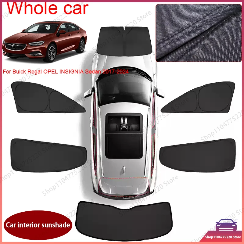 Car Black Windows Privacy Sunshade For BUICK REGAL OPEL INSIGNIA 2017-2024 Auto Anti-UV Heat Insulation Protect Cover Accessory
Car Black Windows Privacy Sunshade For BUICK REGAL OPEL INSIGNIA 2017-2024 Auto Anti-UV Heat Insulation Protect Cover Accessory