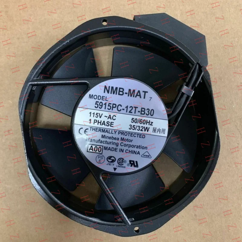 P+ 2pcs FOR NMB-MAT 5915PC-12T-B30 MODEL Fan 115V AC 50/60Hz 1 Phase 35/32W
P+ 2pcs FOR NMB-MAT 5915PC-12T-B30 MODEL Fan 115V AC 50/60Hz 1 Phase 35/32W