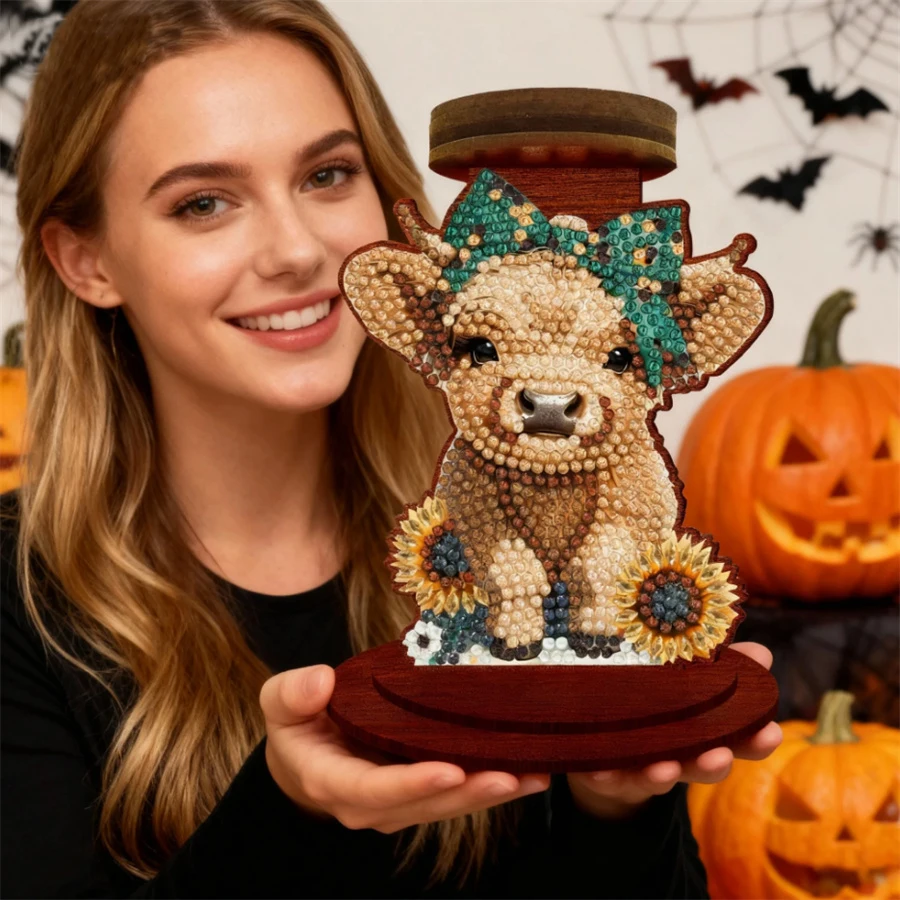 Dog candle holder candlestick 5D DIY Tabletop Decorations Acrylic Special Shape Christmas Desktop Diamond Painting Art Kits
Dog candle holder candlestick 5D DIY Tabletop Decorations Acrylic Special Shape Christmas Desktop Diamond Painting Art Kits