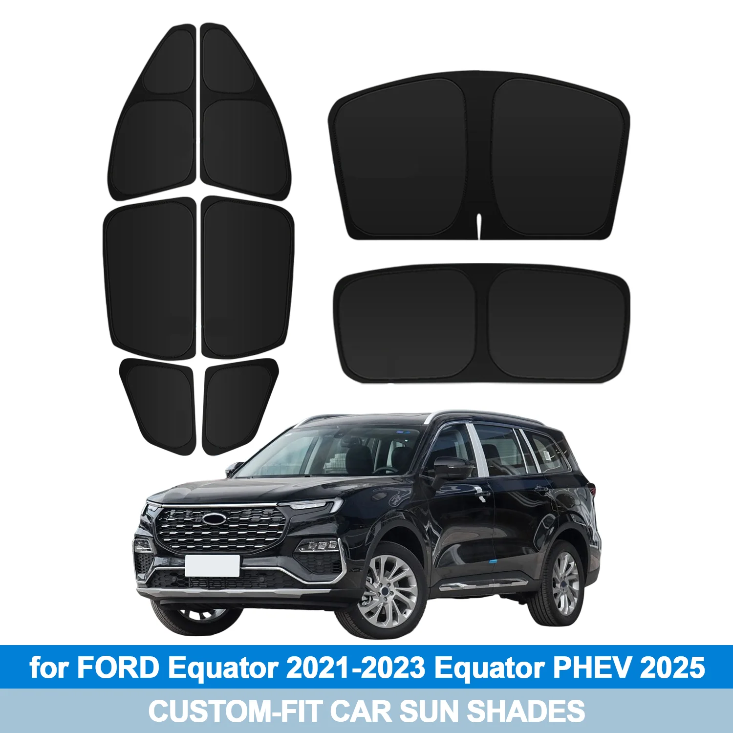 For FORD Equator 2021-2023 Equator PHEV 2025 Windshield Sun Shade Side Window Shades Cover Sun Visor Shield Privacy Protection
For FORD Equator 2021-2023 Equator PHEV 2025 Windshield Sun Shade Side Window Shades Cover Sun Visor Shield Privacy Protection
