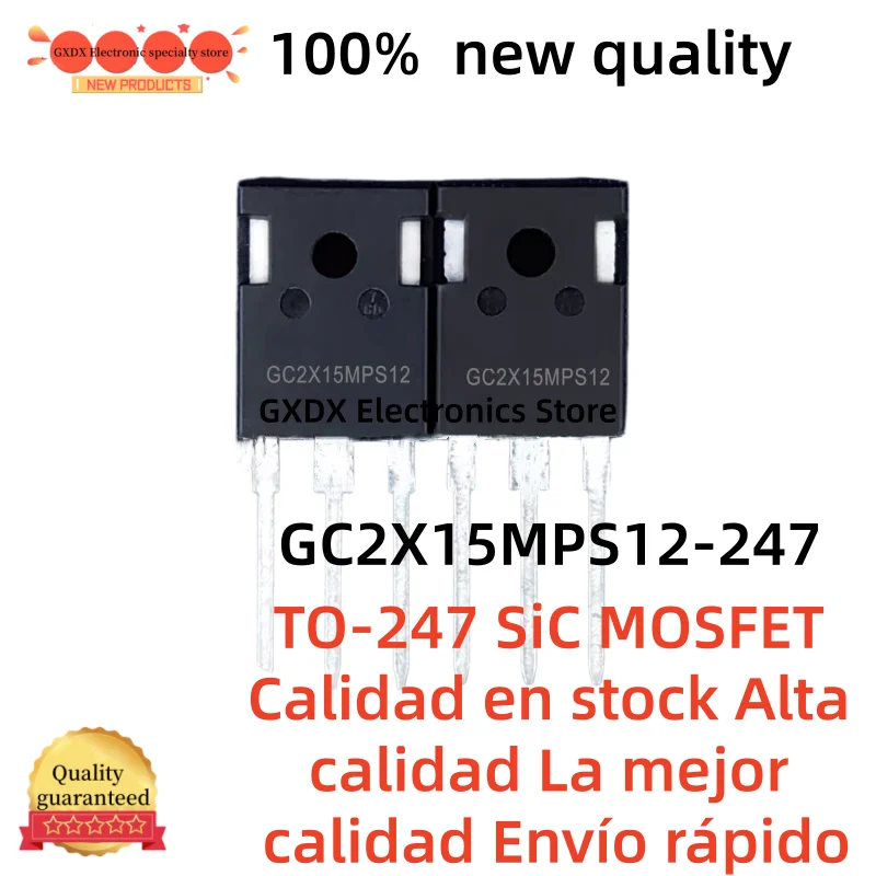 10-20-30-40-50Uds новые качественные транзисторы GC2X15MPS12-247 TO-247 SiC MOSFET. В наличии. Высокое качество. Лучшее качество. Быстрая доставка.
10-20-30-40-50Uds новые качественные транзисторы GC2X15MPS12-247 TO-247 SiC MOSFET. В наличии. Высокое качество. Лучшее качество. Быстрая доставка.