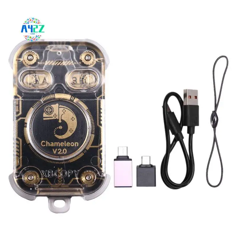 A42Z-Chameleon V2.0 RFID Smart Chip Reader Emulator Restart V2.0 Smart Card Emulator 125K 13.56Mhz Card Decode NFC Duplicator
A42Z-Chameleon V2.0 RFID Smart Chip Reader Emulator Restart V2.0 Smart Card Emulator 125K 13.56Mhz Card Decode NFC Duplicator