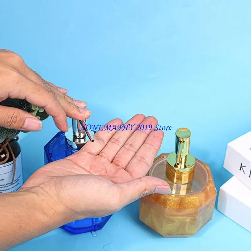 F42F Hand Sanitizer Bottle Epoxy Resin Mold Soap Bottle Silicone Mould DIY Crafts Home Decoration Ornaments Casting Tools
F42F Hand Sanitizer Bottle Epoxy Resin Mold Soap Bottle Silicone Mould DIY Crafts Home Decoration Ornaments Casting Tools