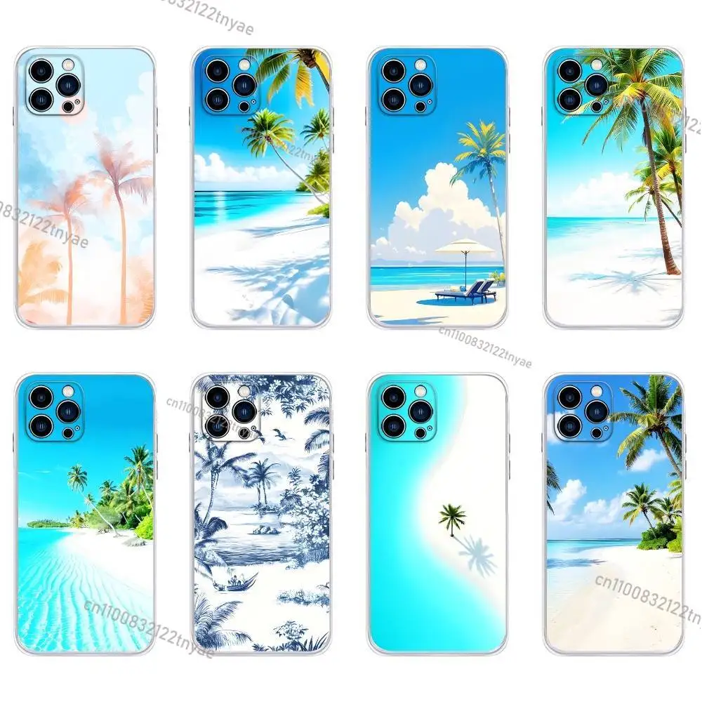 Phone Case for iPhone 16,17,15,14,13,12,Pro Max,11,Sea Tropical Palm Trees Beach PrintFor iPhone Air,16e Shockproof Back Coque
Phone Case for iPhone 16,17,15,14,13,12,Pro Max,11,Sea Tropical Palm Trees Beach PrintFor iPhone Air,16e Shockproof Back Coque