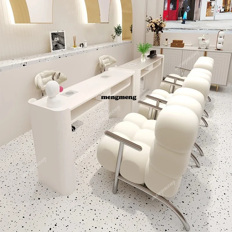 Nail Table Modern Luxury Vacuum Cleaner Designer Manicure Tables Solid Wood White Salon Furniture Nordic Cream Style
Nail Table Modern Luxury Vacuum Cleaner Designer Manicure Tables Solid Wood White Salon Furniture Nordic Cream Style
