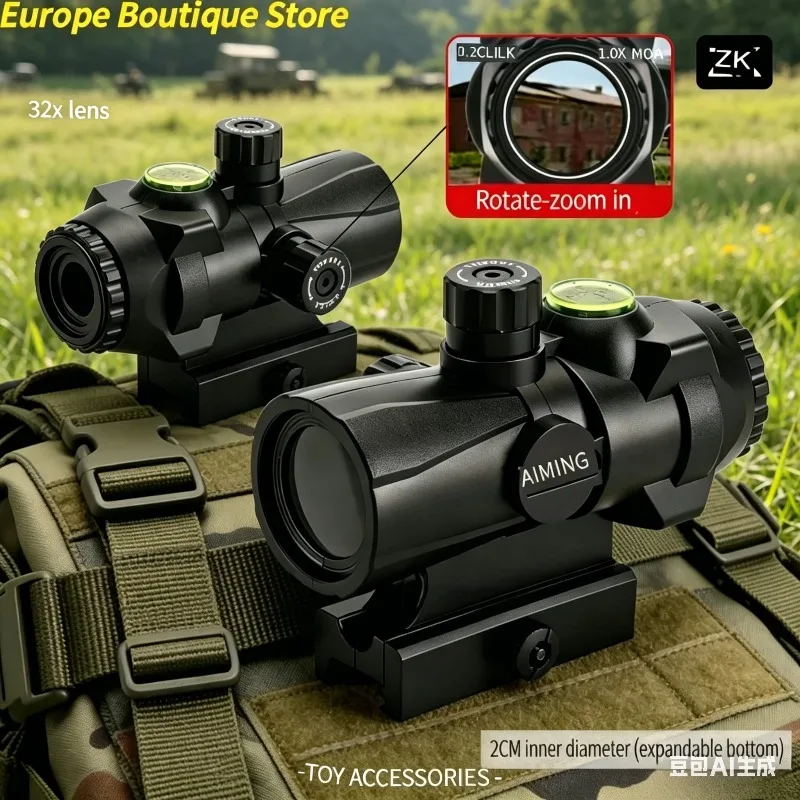 1/2/3Pcs 20MM Rail Mount Toy Gun Part 32 Magnifier Lens For M1911 M416 Kids CS Toys
1/2/3Pcs 20MM Rail Mount Toy Gun Part 32 Magnifier Lens For M1911 M416 Kids CS Toys