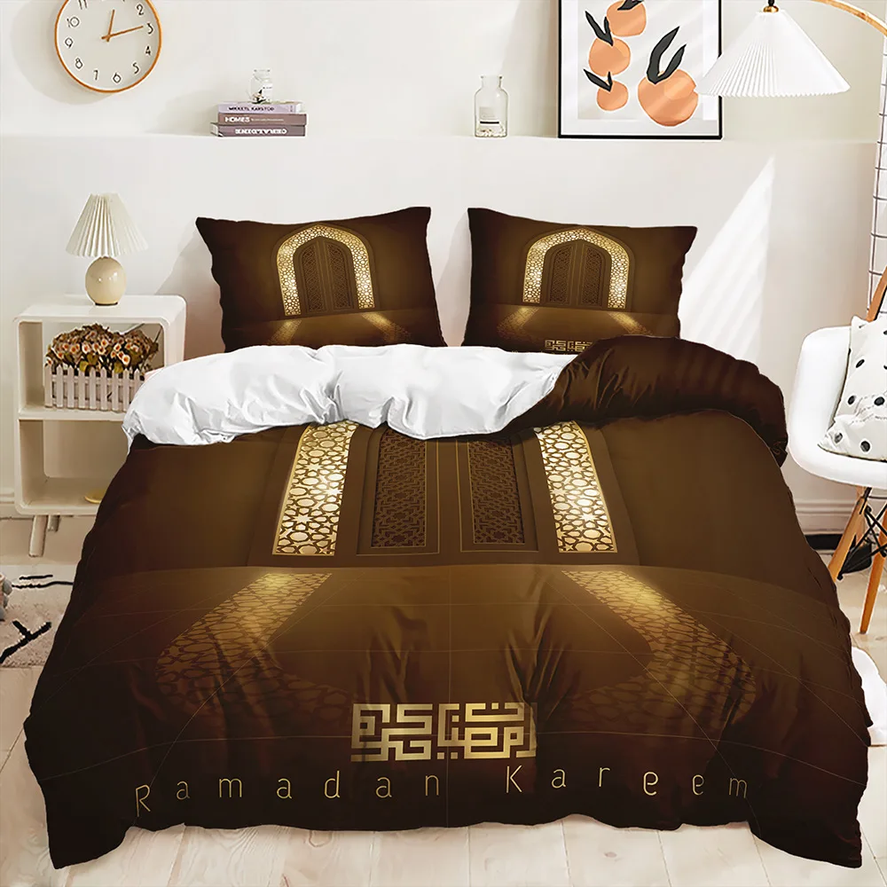 Stars And Moon Duvet Cover Twin King Muslim Ramadan Festival Bedding Set Microfiber Lamp Comforter Cover For Teen Adult Decor
Stars And Moon Duvet Cover Twin King Muslim Ramadan Festival Bedding Set Microfiber Lamp Comforter Cover For Teen Adult Decor