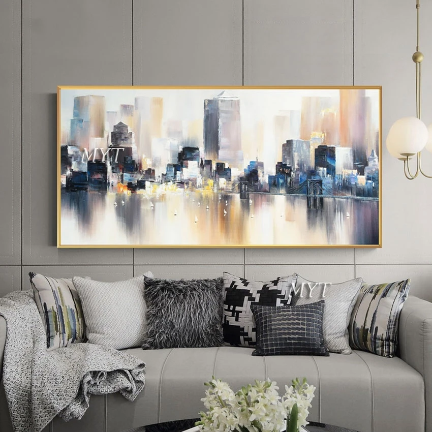 Abstract Oil Paintings Canvas, Street Building Landscape, Modern Art and Craft, Wall Pictures for Baby Room Decoration, Unframed
Abstract Oil Paintings Canvas, Street Building Landscape, Modern Art and Craft, Wall Pictures for Baby Room Decoration, Unframed