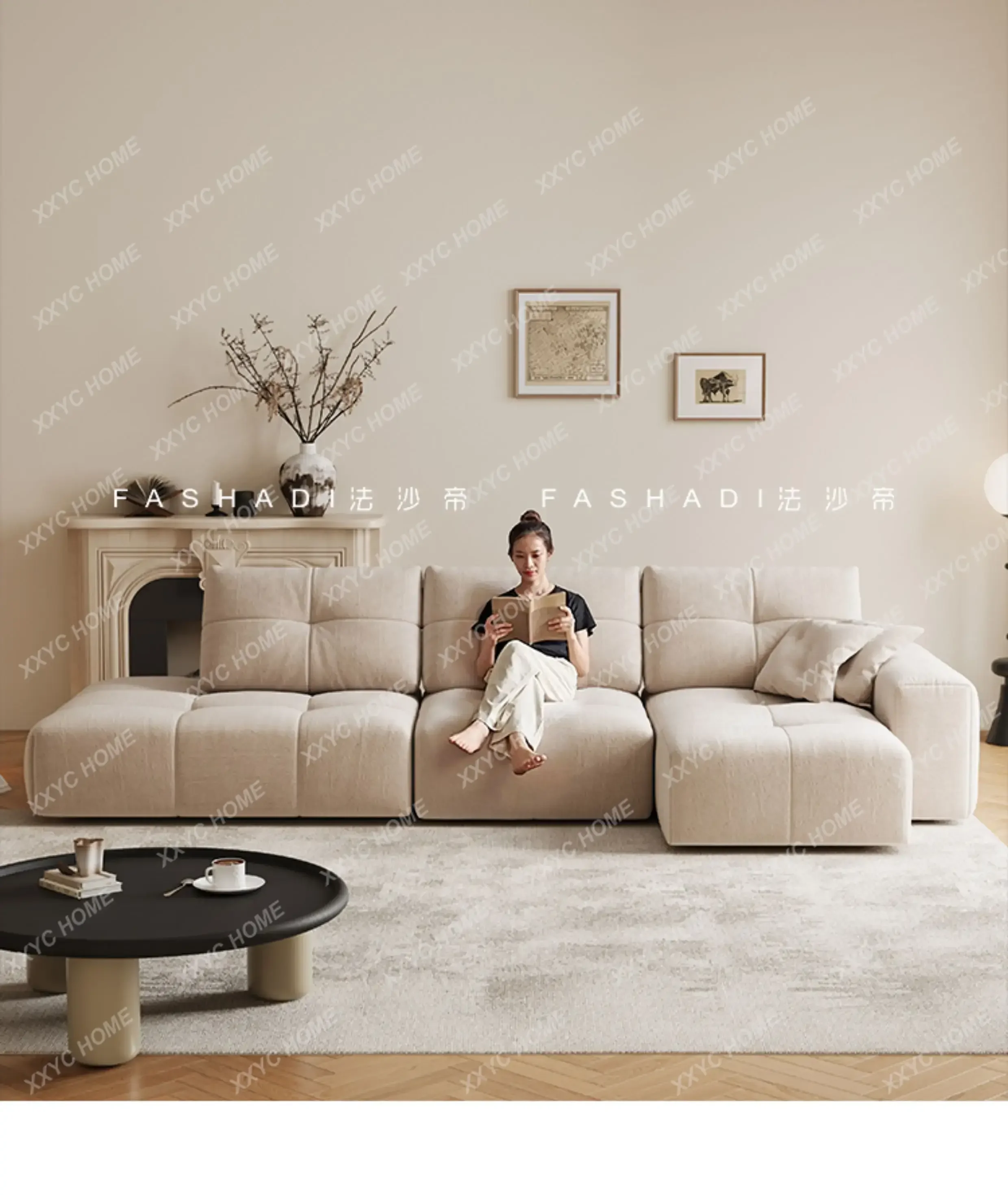 Living Room Sofas Luxury Minimalist Cute Modern Sofa Living Room Boneless Lounges Divano Soggiorno Home Furniture
Living Room Sofas Luxury Minimalist Cute Modern Sofa Living Room Boneless Lounges Divano Soggiorno Home Furniture