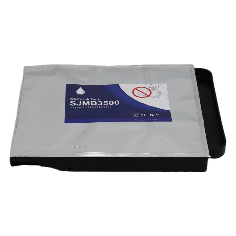 SJMB3500 Waste ink tank With Chip for Epson TM-C3500 C3510 C3520 Color Label Printer Ink Maintenance Box Tank
SJMB3500 Waste ink tank With Chip for Epson TM-C3500 C3510 C3520 Color Label Printer Ink Maintenance Box Tank