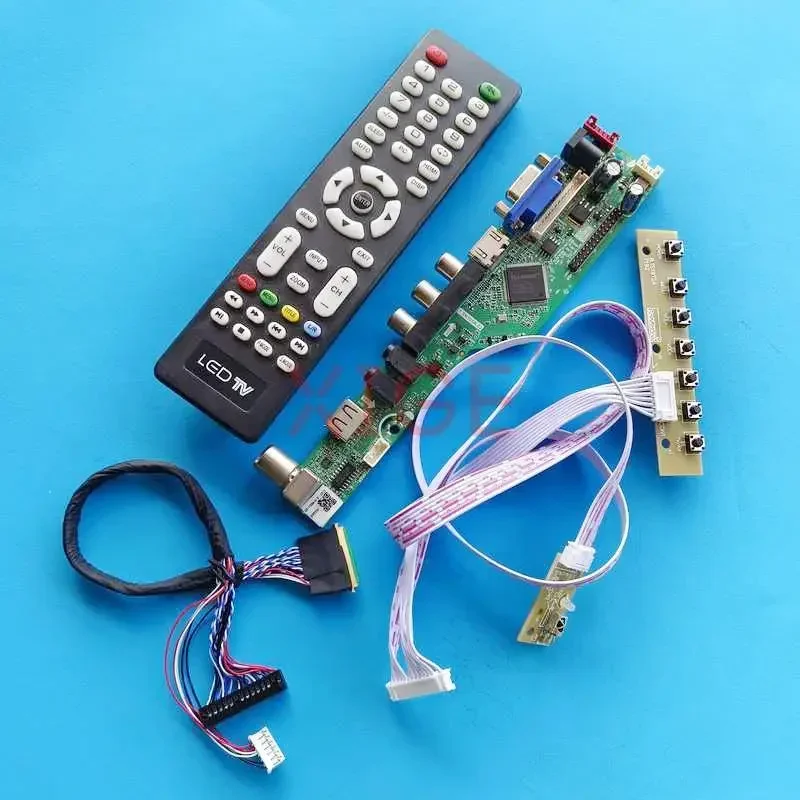 Плата драйвера контроллера для N101BGE-L21/L31 HT101HD1-100, комплект 10,1 дюйма, ТВ, аналоговая матрица для ноутбука, 1366x768 USB + AV + VGA + HDMI LVDS, 40-контактный
Плата драйвера контроллера для N101BGE-L21/L31 HT101HD1-100, комплект 10,1 дюйма, ТВ, аналоговая матрица для ноутбука, 1366x768 USB + AV + VGA + HDMI LVDS, 40-контактный