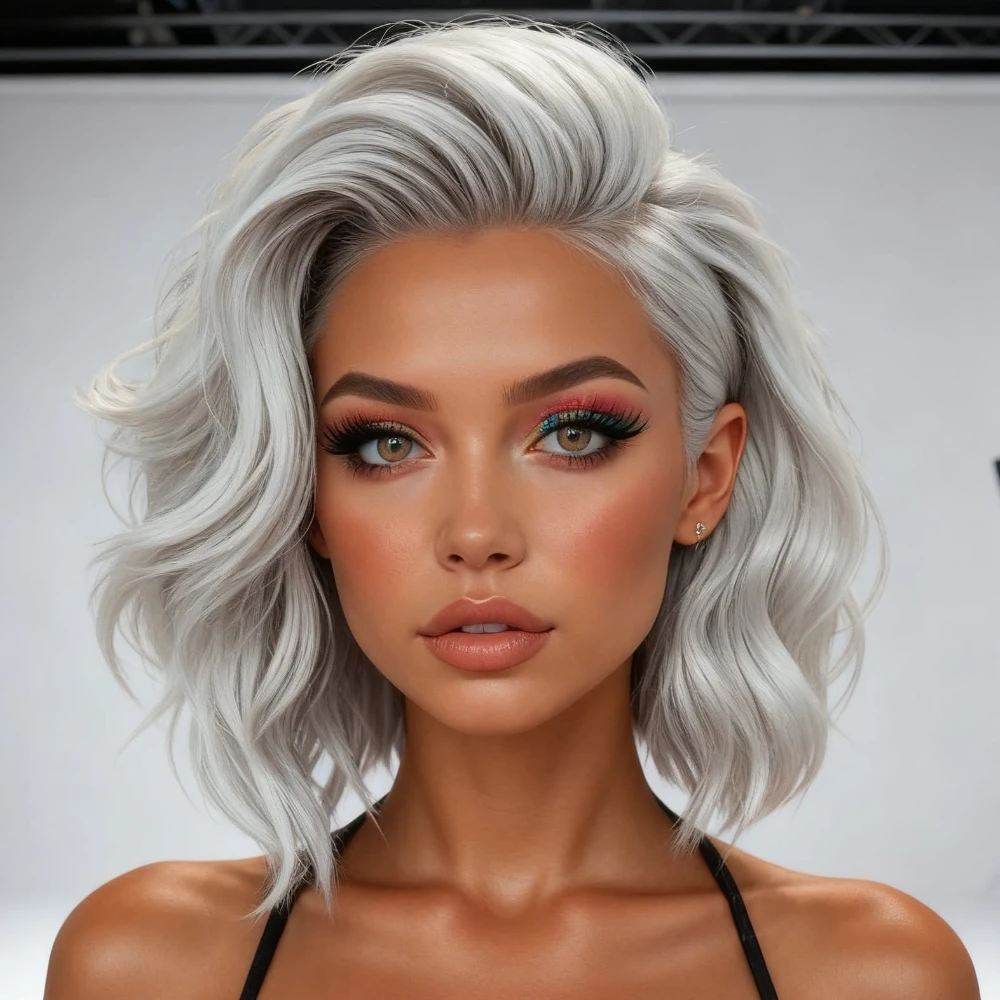 Silver Grey Body Wave Lace Front Wig Short Bob Wigs 13x4 HD Lace Frontal Wig Human Hair for Women Pre Plucked 180% Density
Silver Grey Body Wave Lace Front Wig Short Bob Wigs 13x4 HD Lace Frontal Wig Human Hair for Women Pre Plucked 180% Density