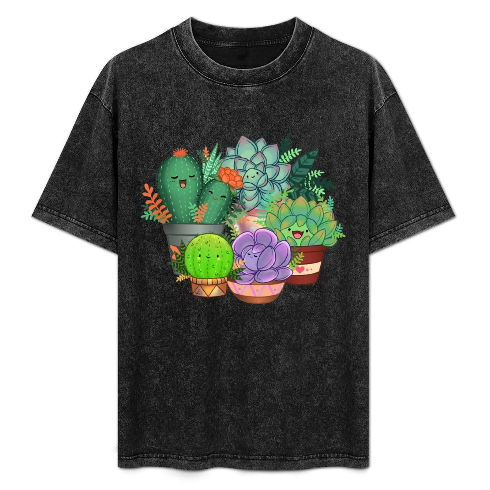 Succulent Friends T-Shirt Large Size Casual Tee Shirt
Succulent Friends T-Shirt Large Size Casual Tee Shirt