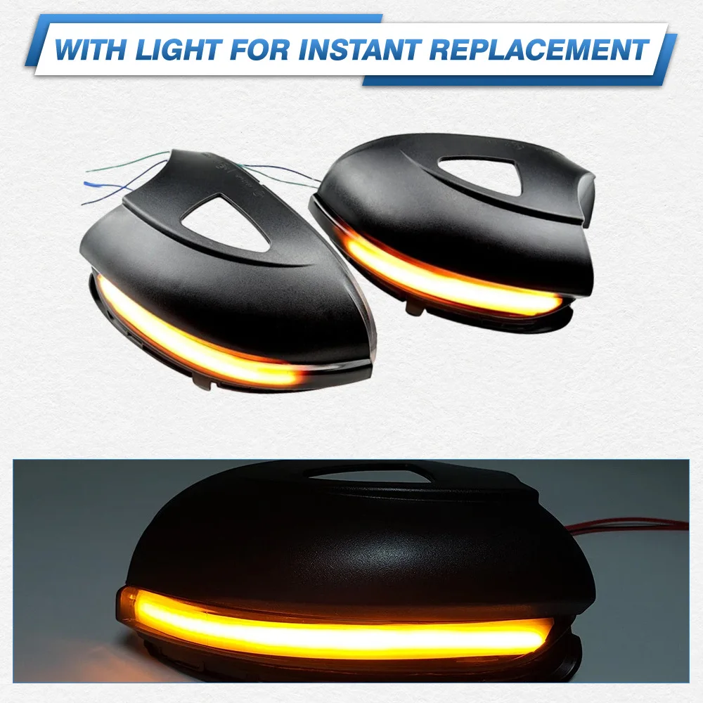 For Volkswagen VW Golf 6 MK6 GTI R20 2008-2014 Turn Signal LED Dynamic Side Mirror Flashing Indicator Light Sequentially
For Volkswagen VW Golf 6 MK6 GTI R20 2008-2014 Turn Signal LED Dynamic Side Mirror Flashing Indicator Light Sequentially