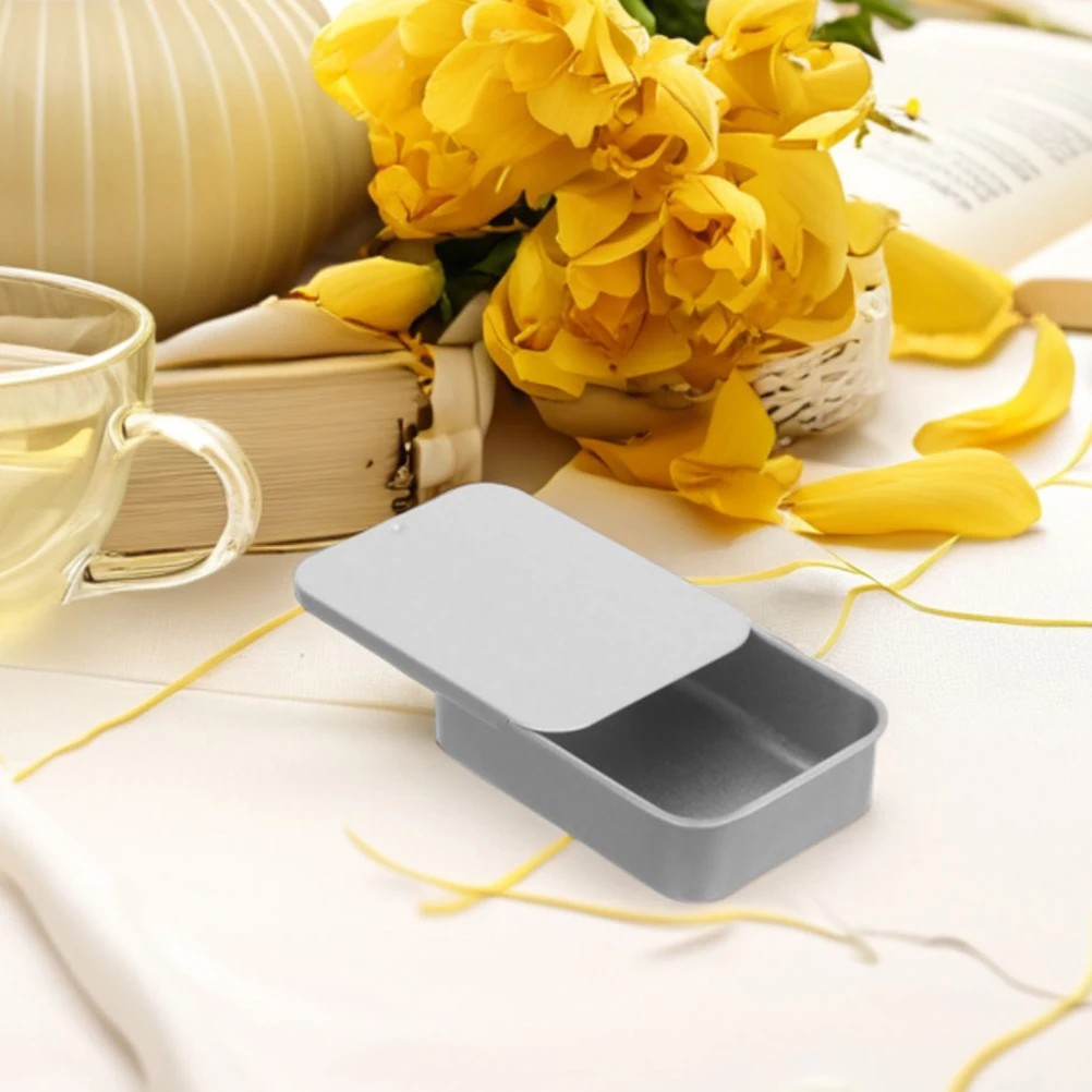 2pcs Sliding Cover Storage Box Empty Tinplate Containers Metal Cans Desktop Small Boxes Candy Tinplate Cases Storage Tins With
2pcs Sliding Cover Storage Box Empty Tinplate Containers Metal Cans Desktop Small Boxes Candy Tinplate Cases Storage Tins With