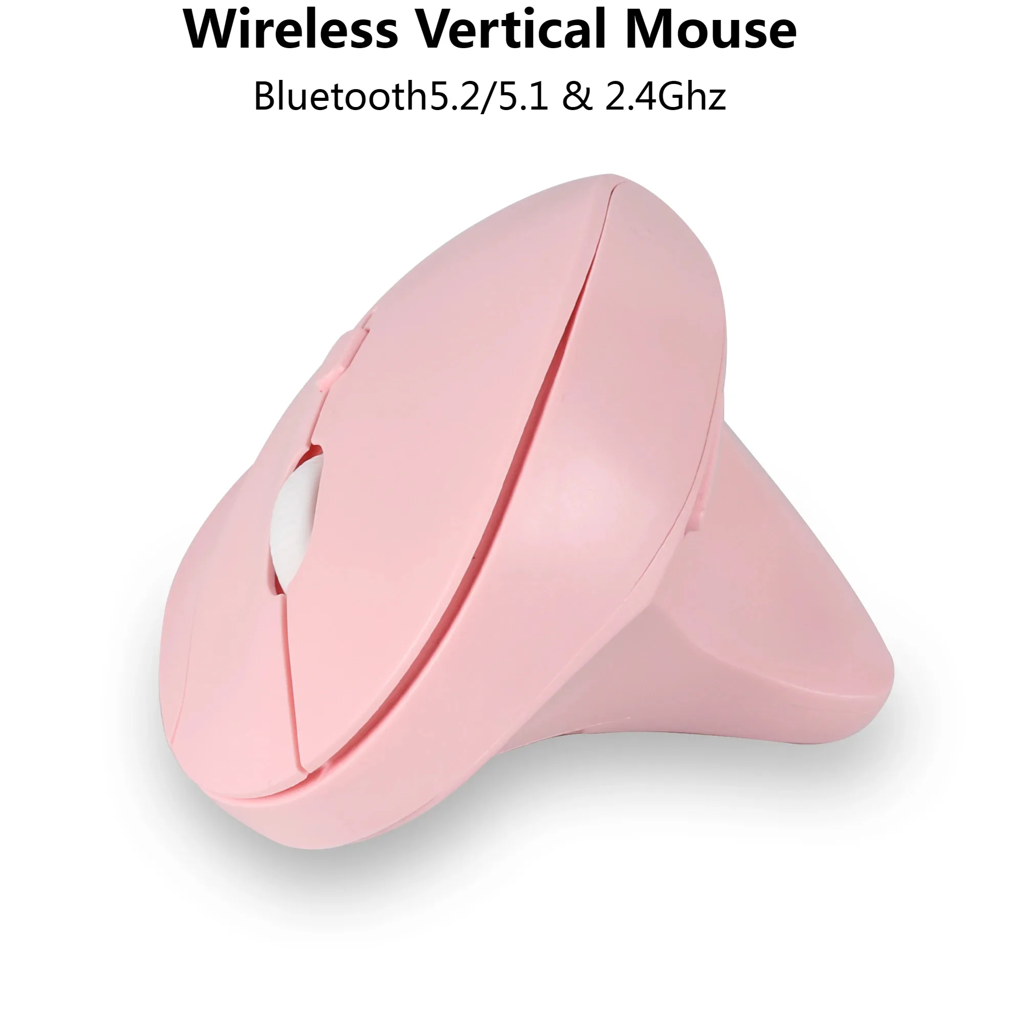 Tri Mode Bluetooth 5.2/5.1 2.4G Vertical Mouse Ergonomic Type-C Charging Mute Wireless Computer USB Mice For Office Tablet PC
Tri Mode Bluetooth 5.2/5.1 2.4G Vertical Mouse Ergonomic Type-C Charging Mute Wireless Computer USB Mice For Office Tablet PC