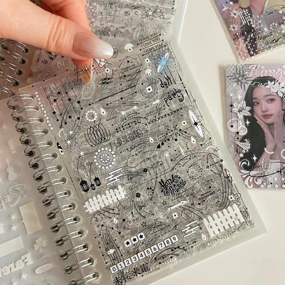 Original 32 Sheets PET Transparent Sticker Book Korean Scrapbooking Stickers For Journal Hand Book Stationery
Original 32 Sheets PET Transparent Sticker Book Korean Scrapbooking Stickers For Journal Hand Book Stationery
