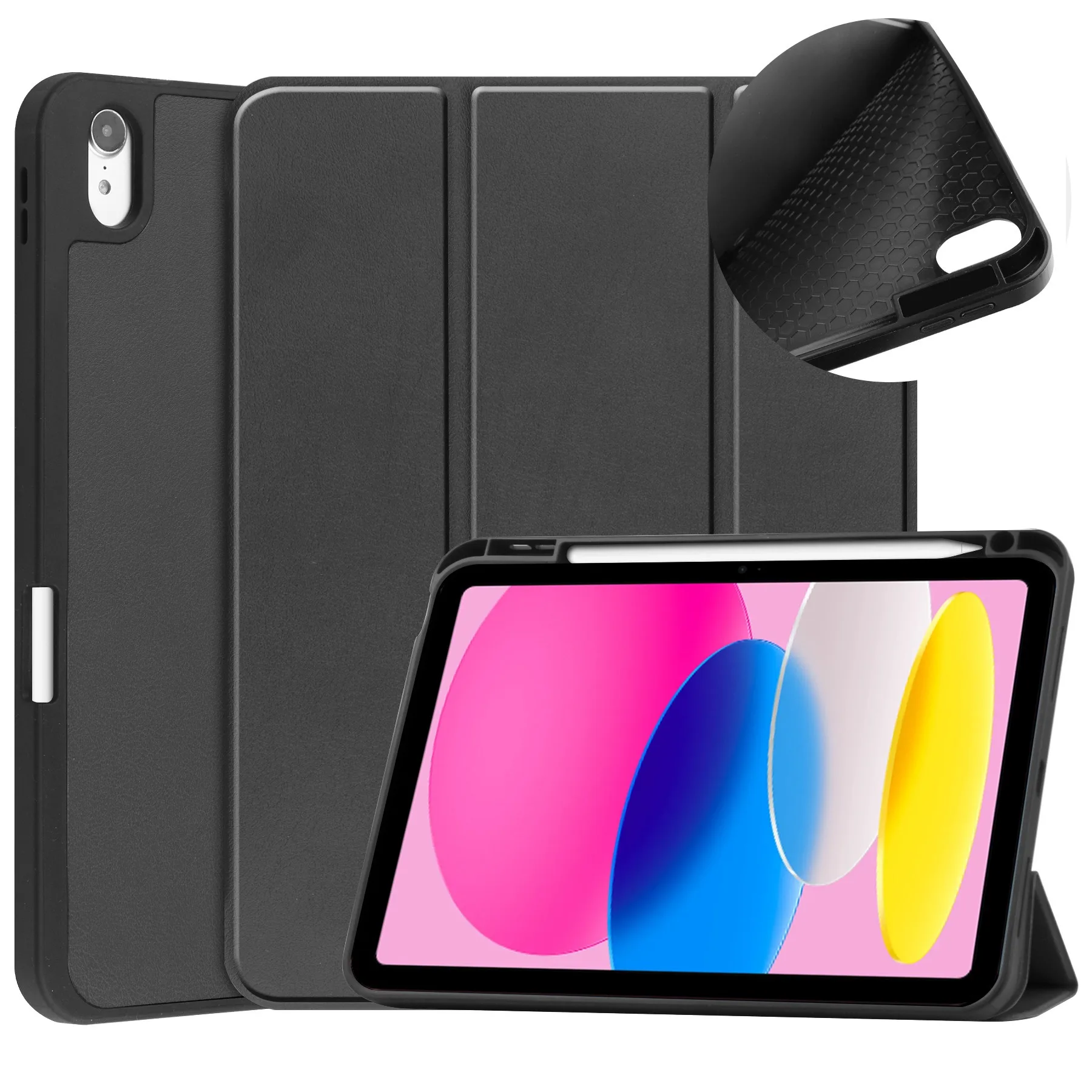 For iPad 11 Case 2025 PU Leaher Soft Silicone Trifold Stand Back Cover For Funda iPad 10 10th 11th Generation A16 Case Coque
For iPad 11 Case 2025 PU Leaher Soft Silicone Trifold Stand Back Cover For Funda iPad 10 10th 11th Generation A16 Case Coque