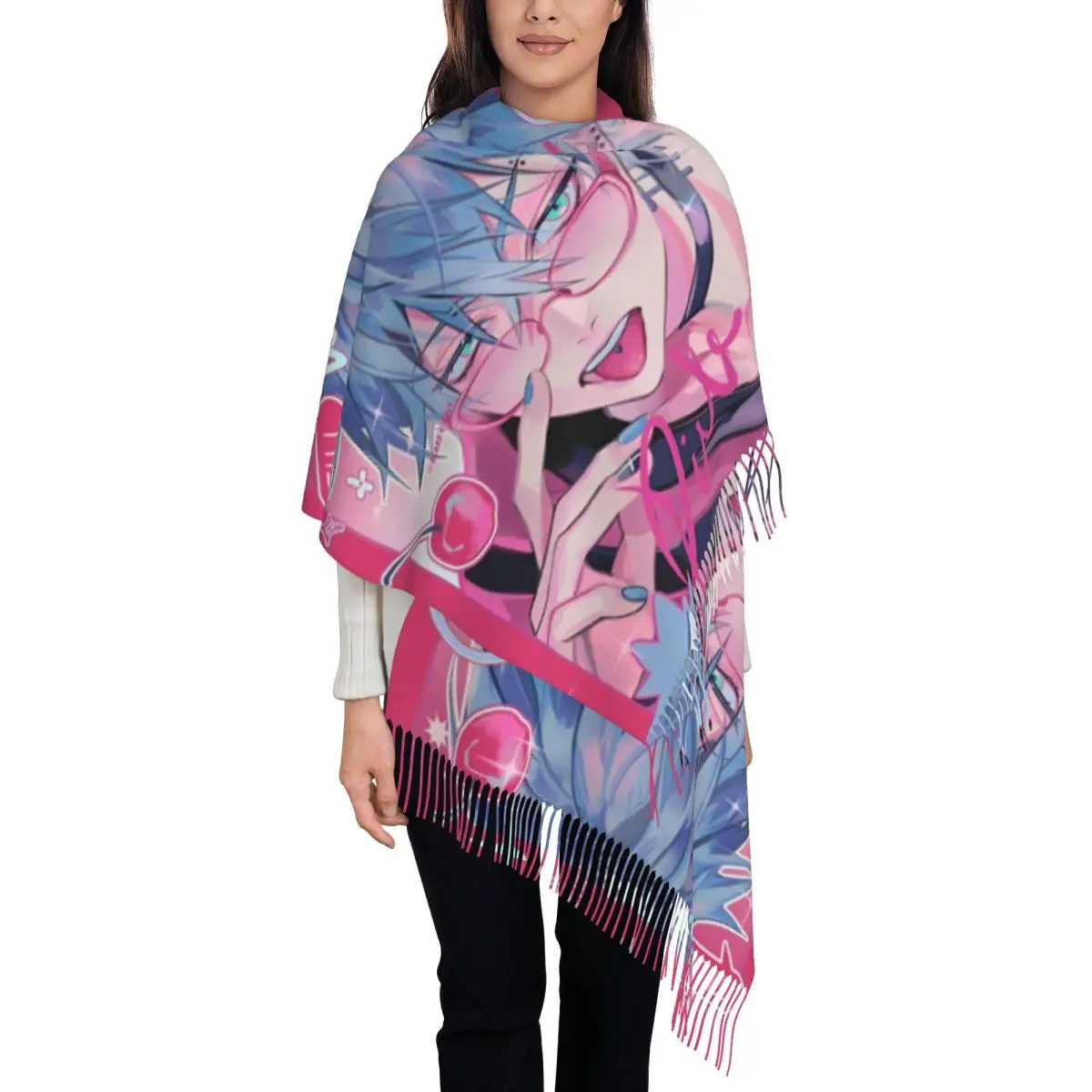 Женский зимний большой мягкий шарф Alien Stage Shawl Till Ivan, шейный платок в стиле аниме, шарфы-шали
Женский зимний большой мягкий шарф Alien Stage Shawl Till Ivan, шейный платок в стиле аниме, шарфы-шали