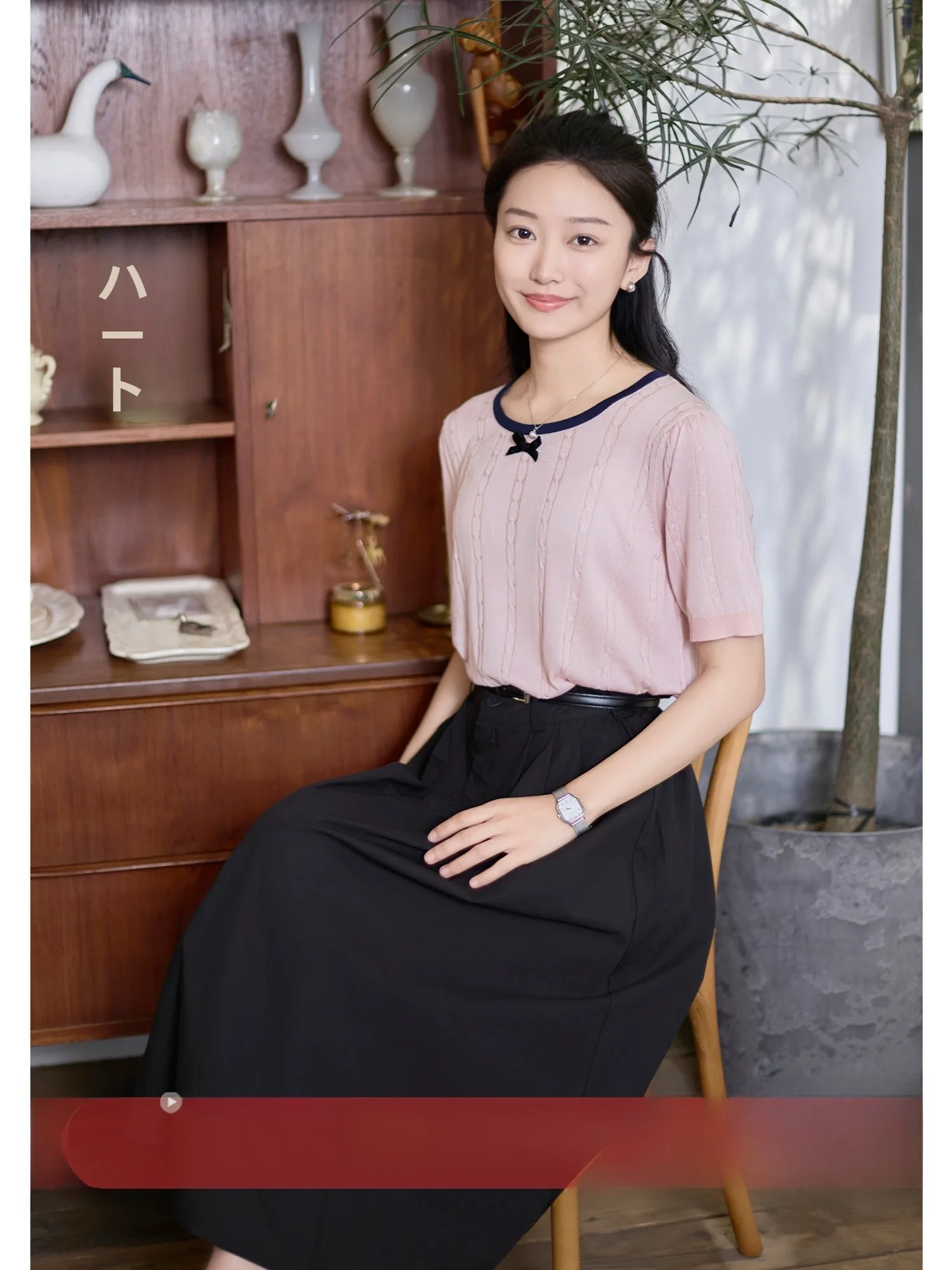 Cool Breathable round Ne Knot Anti-Aging Knitted Top 728 6 Sles Polyester Fiber ort Sve Sweet Sle
Cool Breathable round Ne Knot Anti-Aging Knitted Top 728 6 Sles Polyester Fiber ort Sve Sweet Sle