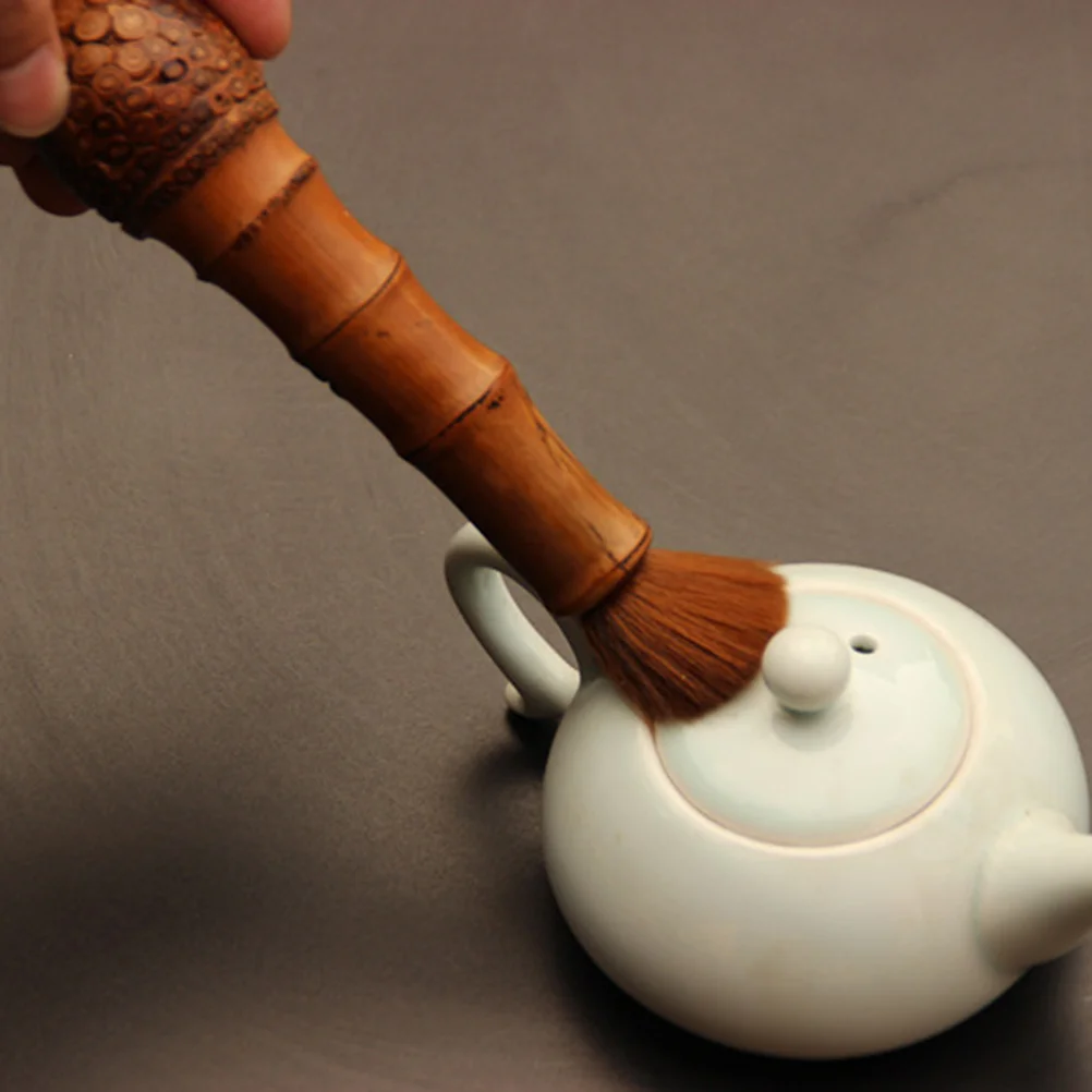 2Pcs Delicate Teapot Brush Set Tea Sets Accessories for Home Teahouse Use Bamboo Wood Handle Cleaning Tool for Kung Fu Tea
2Pcs Delicate Teapot Brush Set Tea Sets Accessories for Home Teahouse Use Bamboo Wood Handle Cleaning Tool for Kung Fu Tea