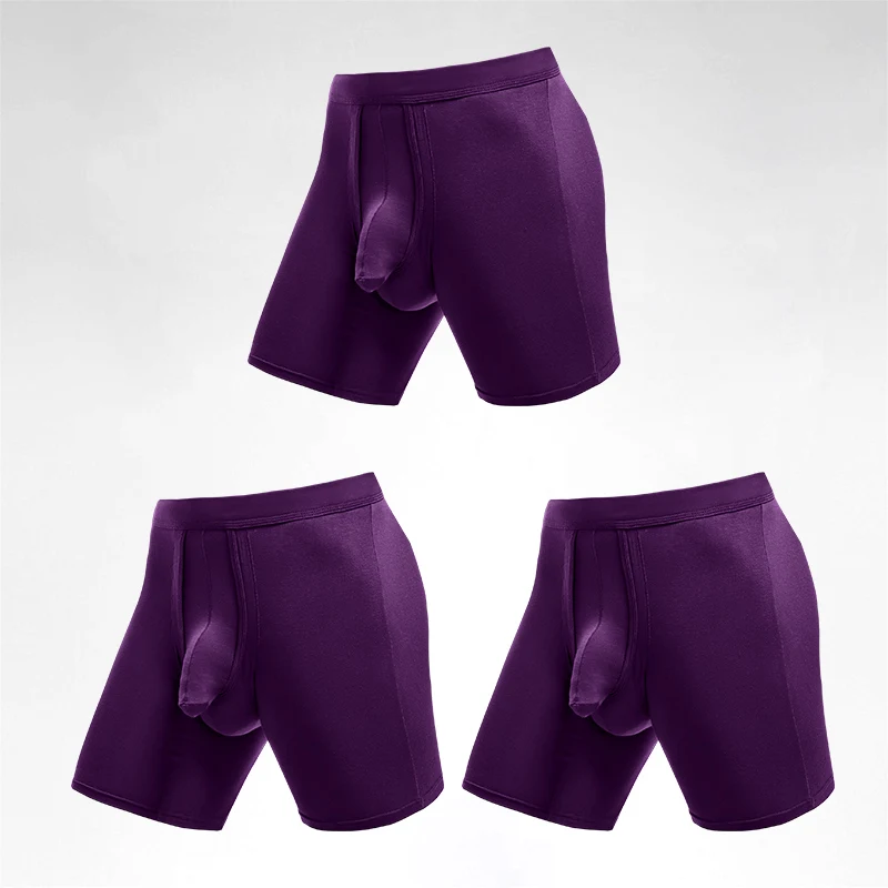 3pcs Men's extended sports briefs bullet split four corners anti - wear leg large size breathable
3pcs Men's extended sports briefs bullet split four corners anti - wear leg large size breathable