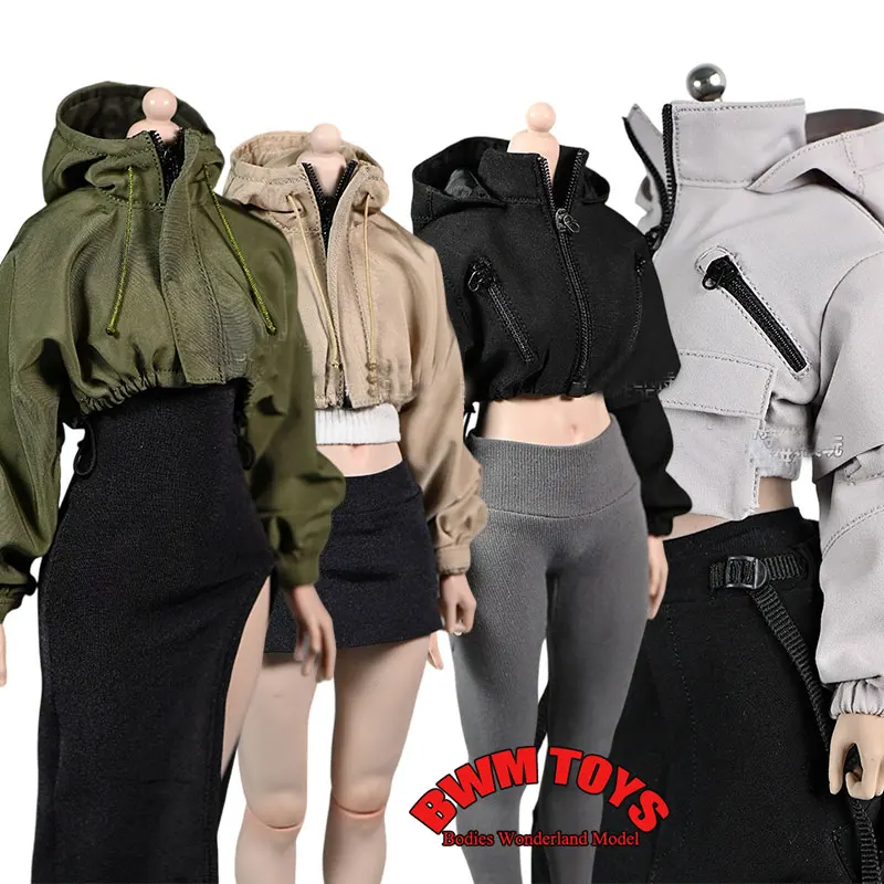 1/6 Scale Fashion Women's Functional Locomotive Jacket Waistless Top Harem Pants Fit 12'' TBL JO PH Small Bust Soldier Body
1/6 Scale Fashion Women's Functional Locomotive Jacket Waistless Top Harem Pants Fit 12'' TBL JO PH Small Bust Soldier Body