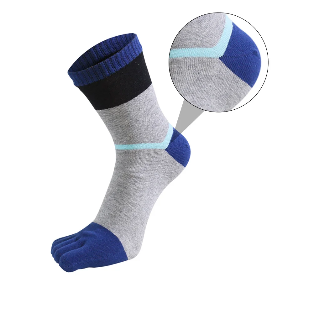 1Pairs Cotton High-Waisted Five Toes Socks Simple Warm Breathable Men's Mid-Tube Toe Socks Creative Gift Walking Comfort
1Pairs Cotton High-Waisted Five Toes Socks Simple Warm Breathable Men's Mid-Tube Toe Socks Creative Gift Walking Comfort