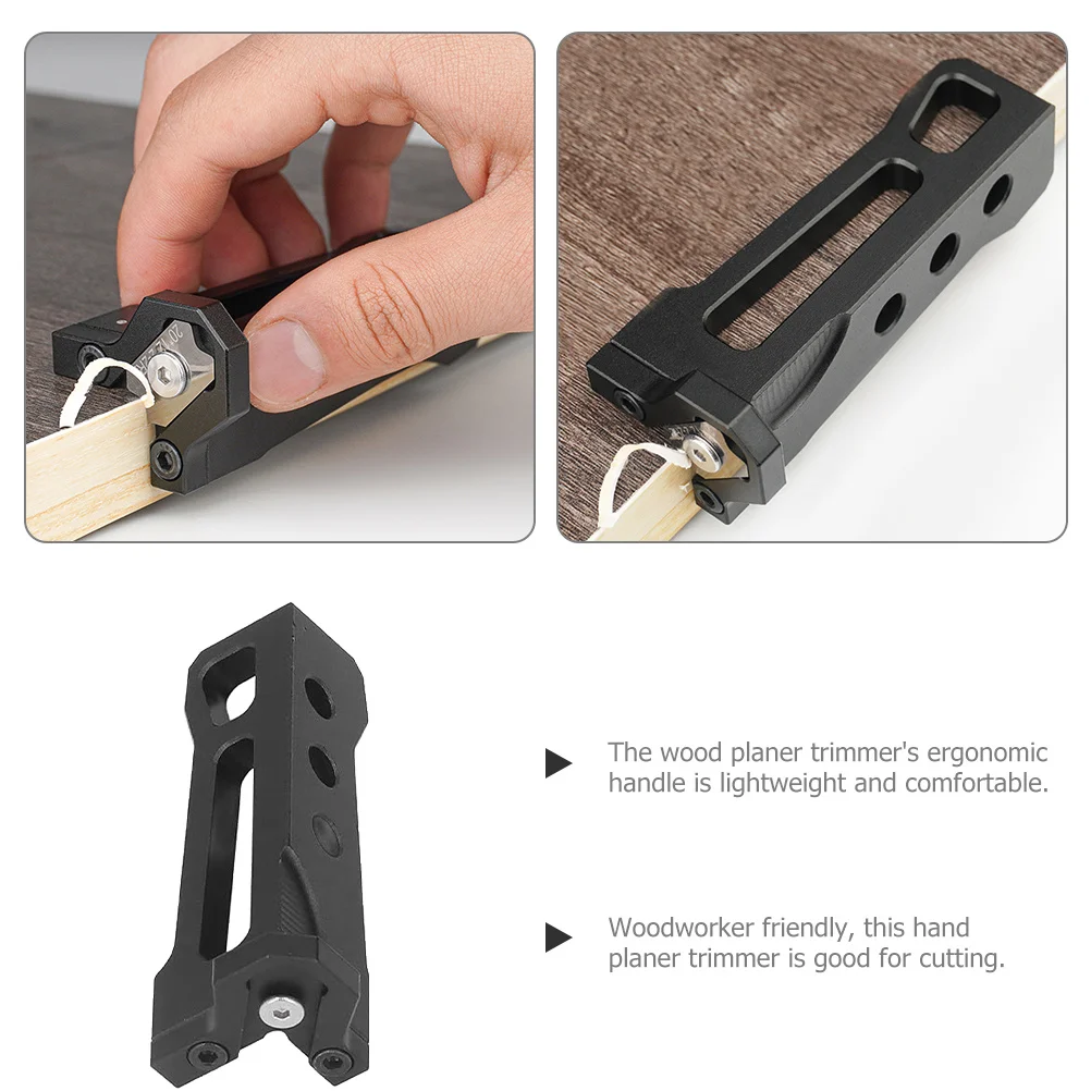 Edge Banding Trimmer with Ergonomic Handle Lightweight Manual Planer for Woodworking Smooth Trimming and Deburring Tool
Edge Banding Trimmer with Ergonomic Handle Lightweight Manual Planer for Woodworking Smooth Trimming and Deburring Tool