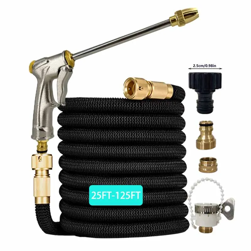 Multi Functional High-Pressure Nozzle Water Gun And Extendable Magic Nozzle, Used For Garden Irrigation And Car Washing
Multi Functional High-Pressure Nozzle Water Gun And Extendable Magic Nozzle, Used For Garden Irrigation And Car Washing