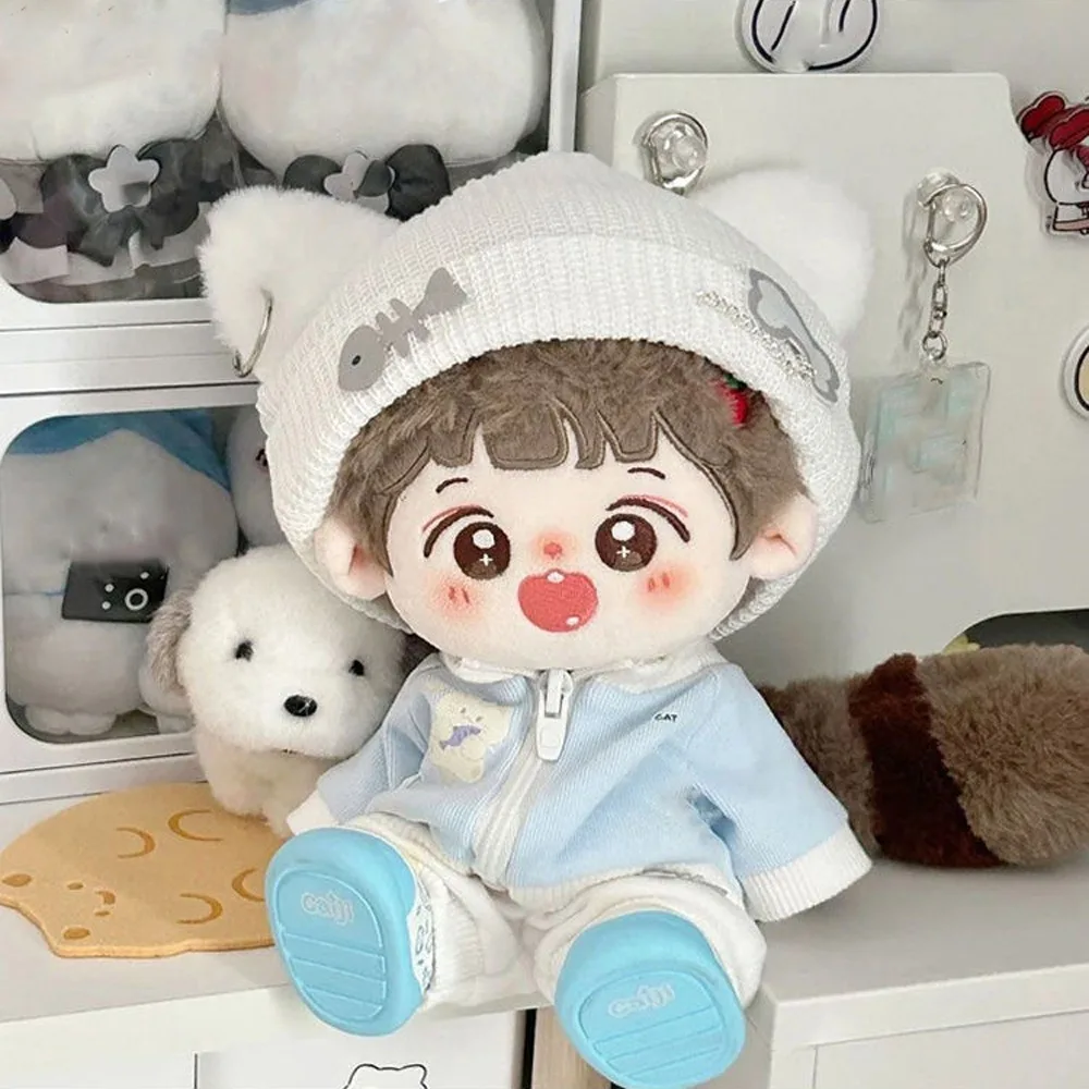 Cat Jacket 20cm Cotton Doll's Clothes Cute Hat Fishbone Cotton Doll Outfit Mini Multi Color Doll Clothes Set Kids Girls Toys
Cat Jacket 20cm Cotton Doll's Clothes Cute Hat Fishbone Cotton Doll Outfit Mini Multi Color Doll Clothes Set Kids Girls Toys