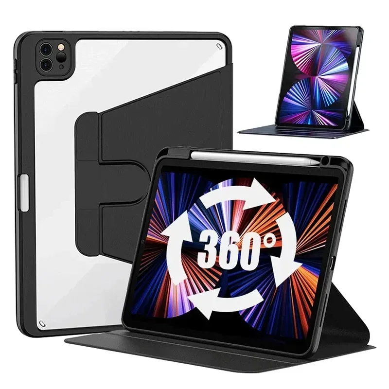 360° Rotation Case for IPad 10th 10.2 7/8/9th Generation Air 4 5 10.9 Magnetic Funda Cover for Pro 11 12.9 Stand Case Shockproof
360° Rotation Case for IPad 10th 10.2 7/8/9th Generation Air 4 5 10.9 Magnetic Funda Cover for Pro 11 12.9 Stand Case Shockproof